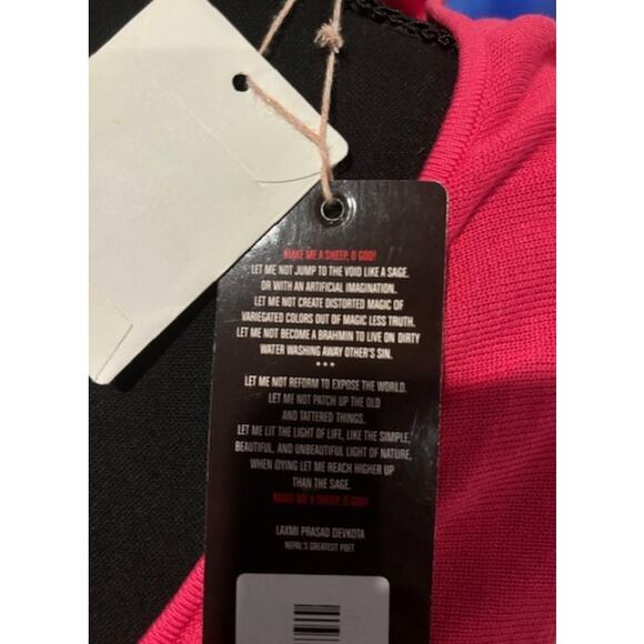 HAPPY SHEEP FUSHIA SHORT DISCO DRESS Sz Large - Picture 6 of 6